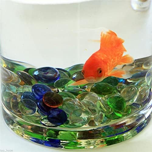 Around 2 Pounds of Decorative Stones Perfect for Aquariums, Vase Fillers, Table Scatter, Scrapbooking and Much More! Beautiful Gems! (Panacea Coastal Mix)