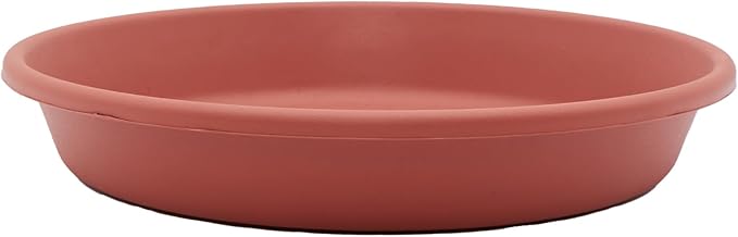 The HC Companies Round Classic Saucer, 14", Clay