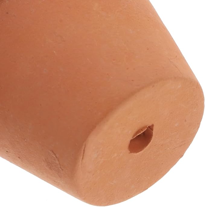 YARNOW Mini Terracotta Pots 1.57 Inch Tiny Red Clay Succulent Planters Vintage Thumb Pottery for Indoor Garden Small Plants and Craft Decoration