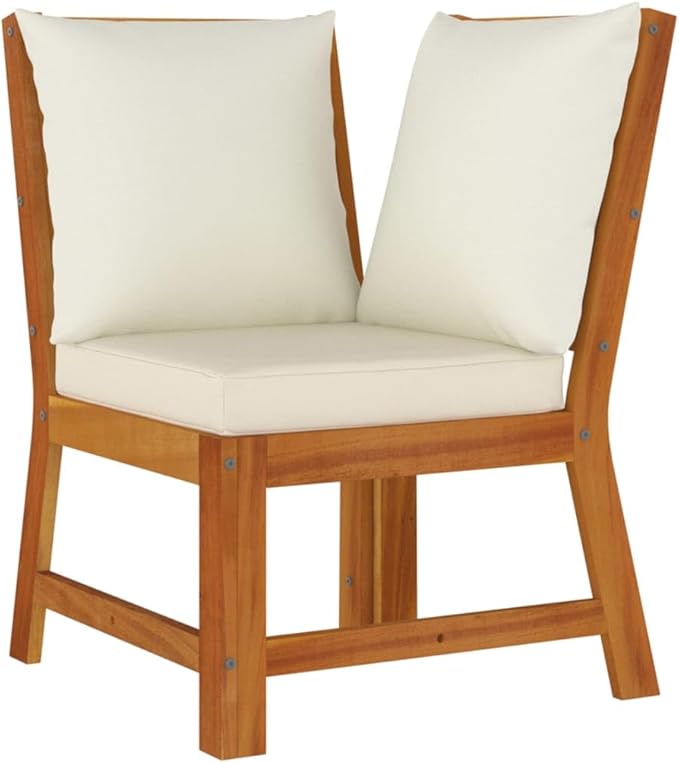 Garden Relaxation Set Outdoor Relaxation Set Balcony Lounge Set Deck Lounge Furniture 11 Piece Patio Dining Set with Cushions Solid Wood Acacia for patios, Balconies, Gardens