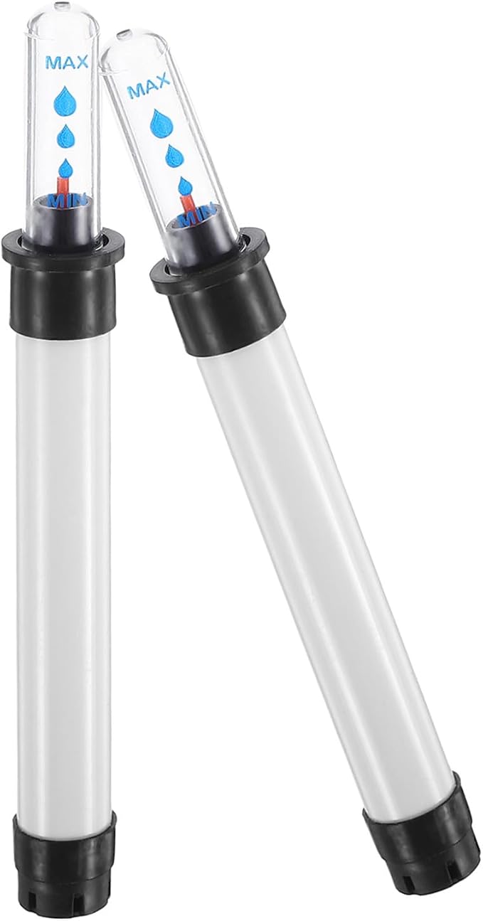 NOLITOY 2pcs Water Level Gauges: 120ml Plants Water Shortage Reminder Flower Pot Shortage Indicator for Garden and Home Use