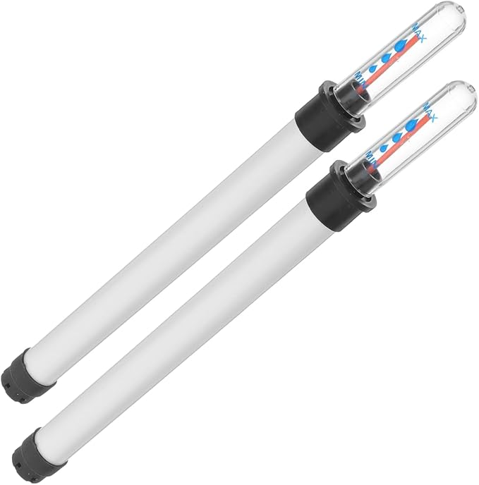 NOLITOY 2Pcs Plant Water Meter and Water Level Indicator for Indoor Potted Plants - 180ml Soil Moisture Sensor and Gauge - No Battery Indicator for Flower Pot, Garden and Office