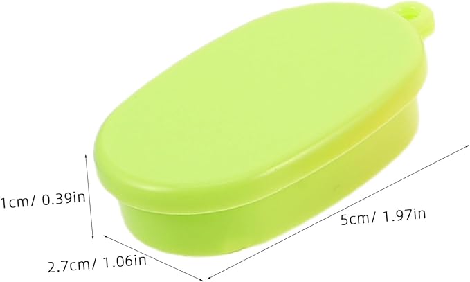 10PCS Miniature Lunch Box for Dollhouse Food Storage Realistic Mini Food Containers with Picnic Bread Fruit Design DIY Fairy Garden Accessories for Miniature Kitchen Decor