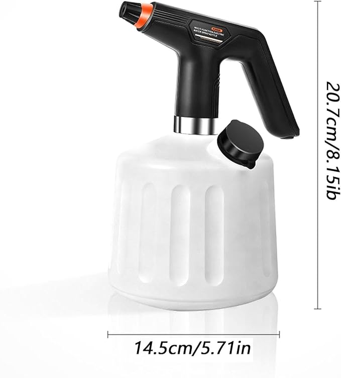 Electric Spray Bottle – 2L Rechargeable Portable Plant Mister, Electric Mister Spray | Fertilizing, Cleaning, Washing, Patio, Lawn, Garden, Indoor, Outdoor, Yard, Gardening Tool, Plant Care Accessory