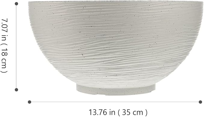 Angoily Hydroponics Planter Garden Bowl Hydroponic Planter Water Lily Container Pot Succulent Cactus Bowl Flower Pot Mini Fishbowl for Home Office Garden White Vintage Succulents