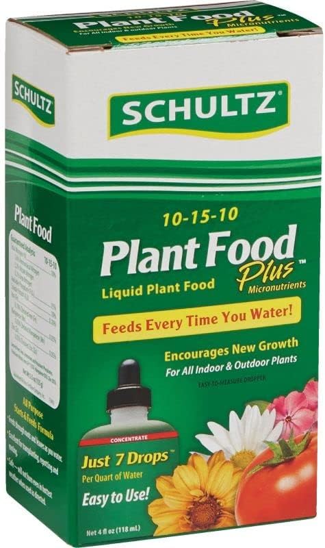 Schultz SPF45160 All Purpose Liquid Plant Food 10-15-10, 4 oz