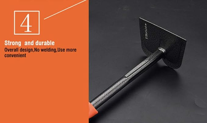 Edward Tools Carbon Steel Hand Hoe