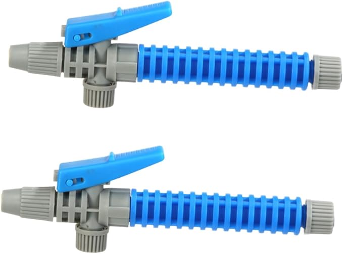 Milisten 2pcs Spray Nozzles Ergonomic Grip for Garden and Household Use Compatible Standard Hoses for Lawn Care Cleaning and Pet Training