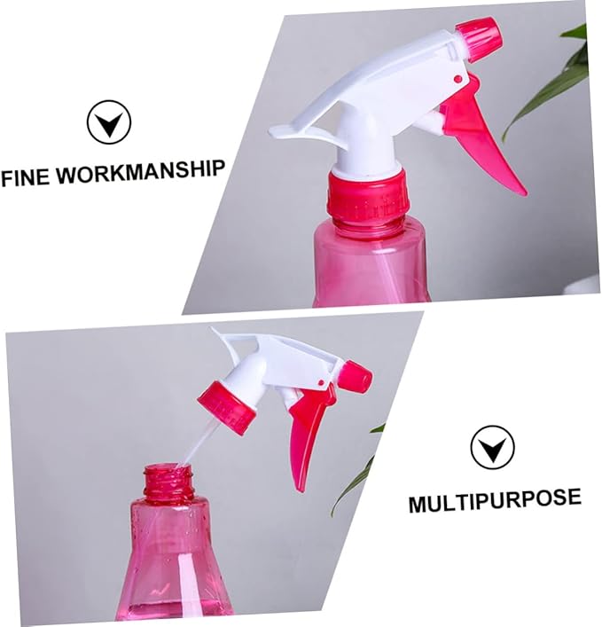 5pcs Plastic Gardening Sprayer Watering Bottles for Home and Garden Random for Plant Care and Cleaning Tasks