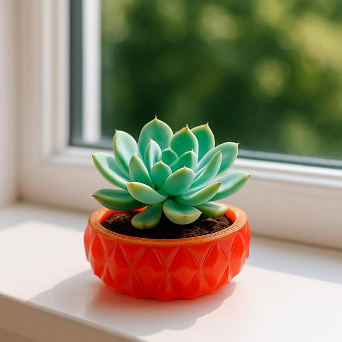 5PCS Silicone Flower Pot Planter Mold – DIY Candle Holder Mould for Succulent Plant, Concrete, Gypsum, Cement, Epoxy, Resin Casting, Vase, Jar, Storage Box Craft Decoration, Included 5 Different Shape