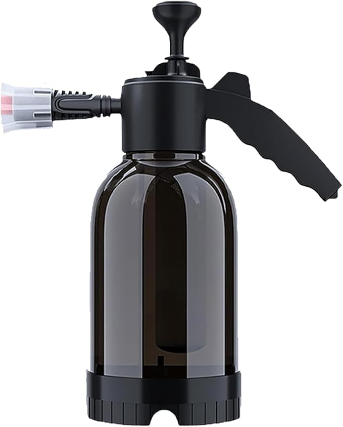 Foam Sprayer – 33x25.5cm PP, Handheld 2L Cannon, Hose Tool | Perfect for Vehicle Maintenance, Lawn Cleaning, Patio Surfaces, Household Care, Car Detailing, Multi-Purpose Garden Tool, Even Spray