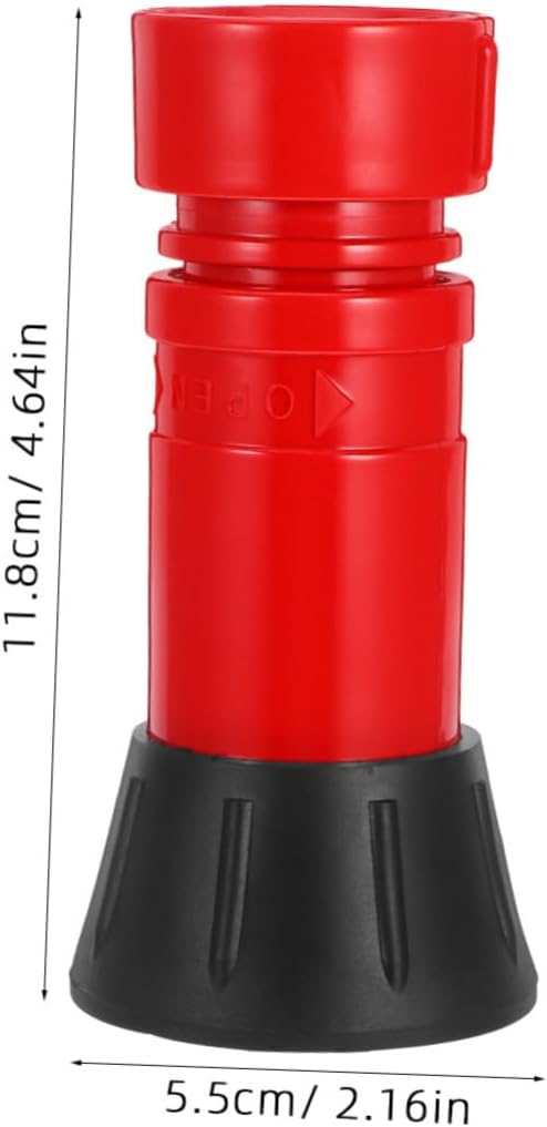 Ciieeo Multi Functional High Pressure Fireman Style Hose Nozzle for Gardening Irrigation and Cleaning Water Sprayer for Firefighting and Plant Care
