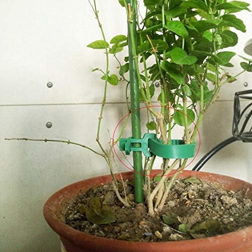 8 PCS Tree Stake Support Bands, Tree Straps for Staking,Heavy Duty Adjustable Interlock, Reusable Garden Plants Shrub Ties 9.4 inch