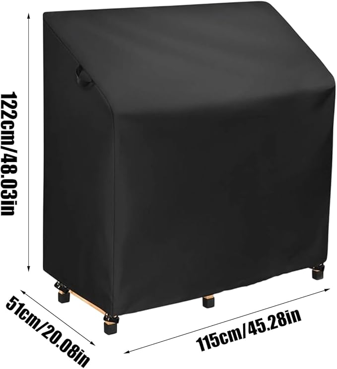 Potting Bench Cover - Anti-Uv All Weather Protection for Outdoor Furniture, 48x20x45.3 Inch Waterproof Heavy Duty Cover for Garden Patio Balcony Backyard Keeping Surfaces Clean Protected