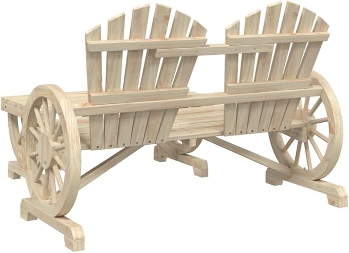 SKM 4 Piece Garden Lounge Set Solid Wood Fir (Weight-73KG)-7125