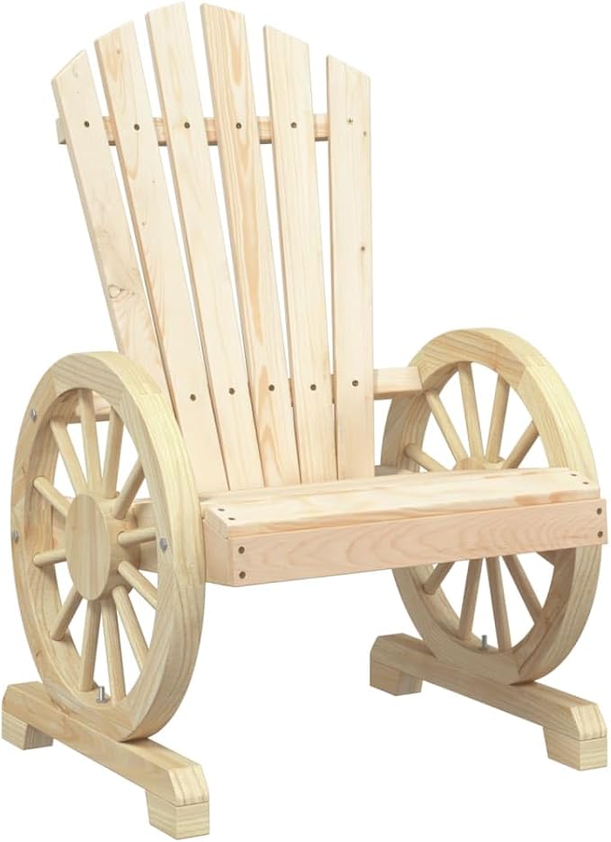 SKM 4 Piece Garden Lounge Set Solid Wood Fir (Weight-73KG)-7125