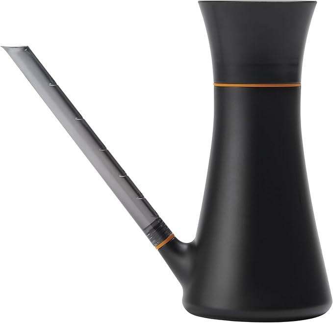 Fiskars Small Watering Can (40 oz) for Indoor Gardening, Water Can for Indoor Plants, Anti-Drip and Removable Nozzle, Made with Recycled Plastic