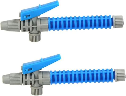 Toyvian 1set Versatile Sprayer Accessories with Grip Handle Replacement Nozzles for Outdoor Use Compatible with Various Spray Rods Prevents Water Leakage Random Color 2pcs