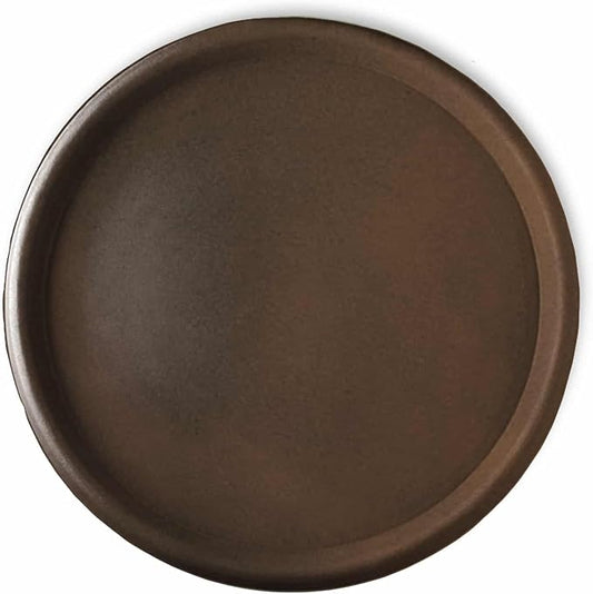 Crescent Garden Universal Round Planter Saucer, Heavy Duty Drainage Dish for Large Plant Pots, Large Plant Dishes Saucer, Indoor & Outdoor Plant Tray - Cloud White (19.75" Inner, 22' Outer Diameter)