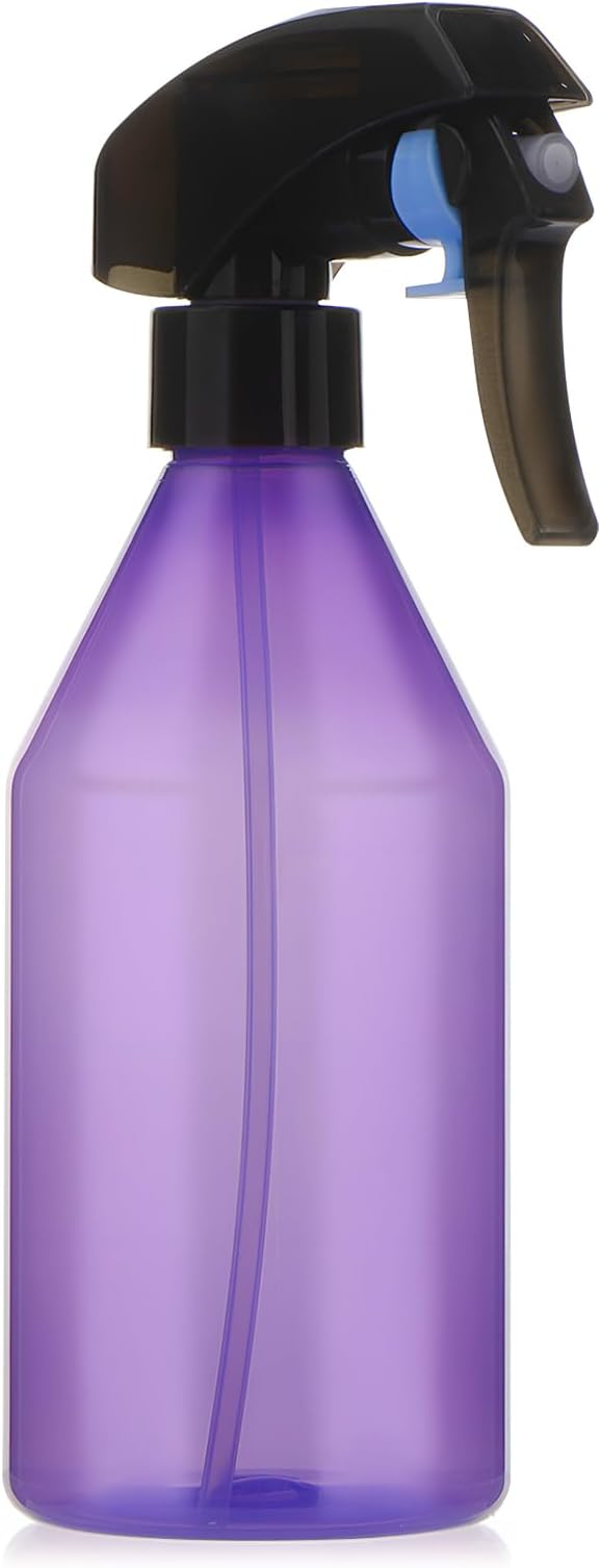driew Plant Mister Spray Bottle, Plant Mister Water Spray Bottle for Plants Misting Bottle Water Fine Mist, Cleaning Solutions, Gardening, Indoor, Outdoor (Purple - 10oz)