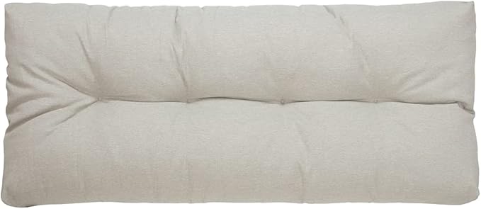 FUNHOME Outdoor Bench Cushion 45 x18 inch with Non-Slip Grips,Water Resistant Porch Swing Cushion,Bench Pillow Pads,Tufted Cushions for Patio Garden Furniture,45" Seat Cushions(Light Brown)