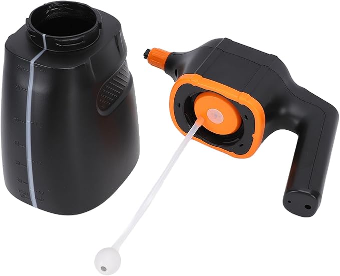 Asixxsix Electric Foam Sprayer, 2L Rechargeable Battery Powered Car Wash Foam Sprayer Pressurized Pump with Accessories for Garden Watering Household Cleaning
