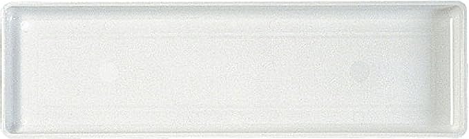 Novelty 10182, White, Countryside Flower Box Tray, Small (16.25" x 6.5")