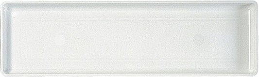 Novelty 10182, White, Countryside Flower Box Tray, Small (16.25" x 6.5")