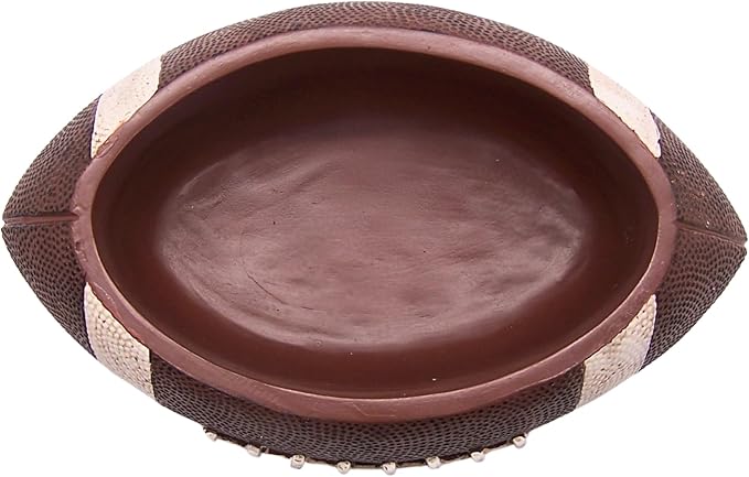 Wowser Football Shaped Planter Pot, Home & Garden Decor, Sports Theme Planter, 10.25 Inches
