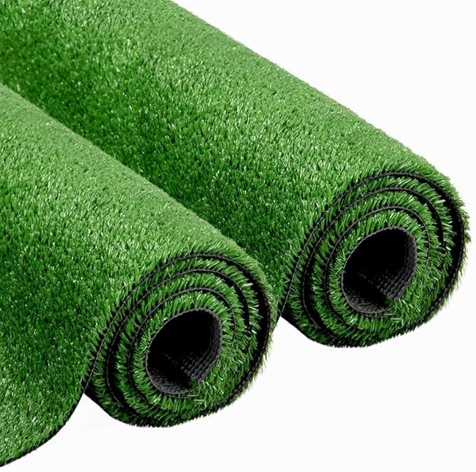 Artificial Grass Turf Lawn Outdoor Indoor 2FTx85FT Fake Grass Carpet for Pets 0.4 Inch Realistic Faux Grass Rug with Drain Holes for Garden Lawn Landscape Balcony Party Wedding Christmas Rug