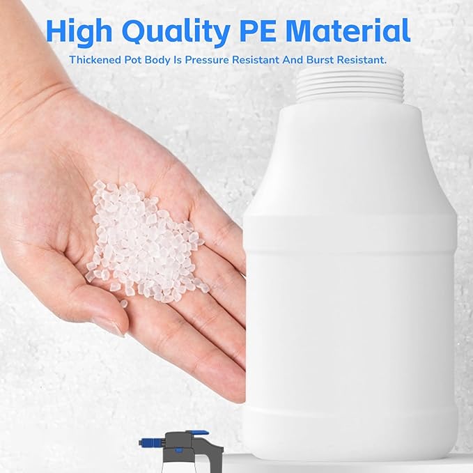 Yoidesu Electric Car Foam Sprayer with USB -1.5L Pressurized Cordless Car Wash Foam Gun - Car Wash kit - Portable Handheld Foam Pump Sprayer for Home, Garden, Car Beauty and Cleaning