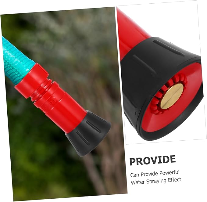 Ciieeo Multi Functional High Pressure Fireman Style Hose Nozzle for Gardening Irrigation and Cleaning Water Sprayer for Firefighting and Plant Care