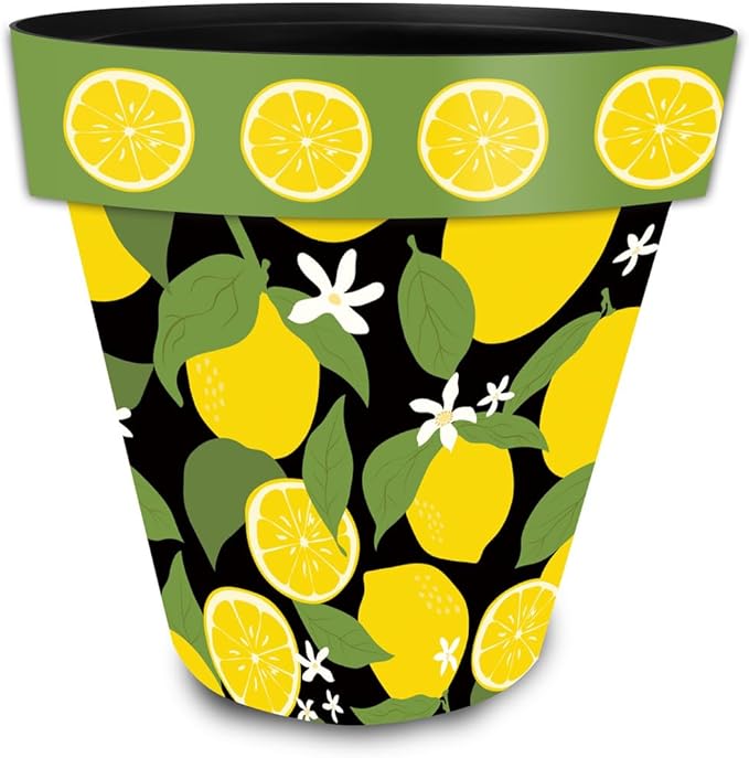 Briarwood Lane Lemons Medium Planter