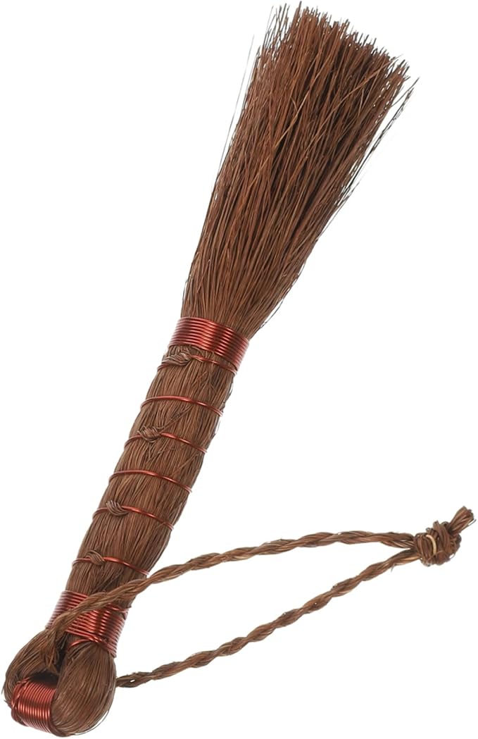 Bonsai Cleaning Brush Handheld Palm Broom for Flowerpot Maintenance Durable Garden Tool for Dust Removal Convenient Bonsai Care Accessory