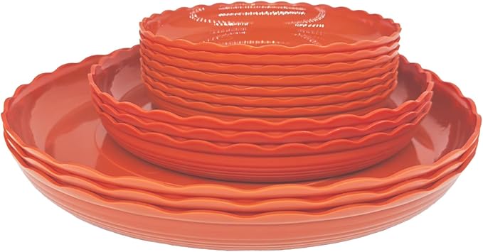 13Pcs Plant Saucer Trays, 6/8/10 Inch Round, Plastic Drip Trays for Indoor/Outdoor Plants