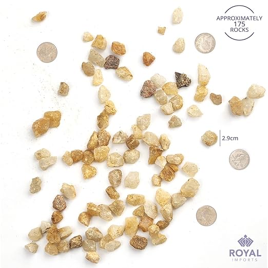 River Rocks Decorative Ornamental Vase Filler Aquarium Gravel Natural, Mini 5 lbs - Landscaping Pebbles for Indoor Plants, Fish Tank Gravel, Terrarium & Home Decor, DIY & Crafting – Royal Imports