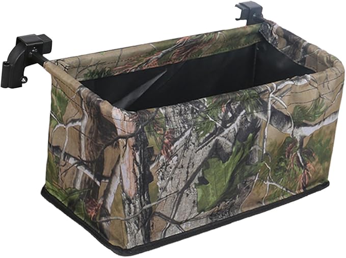 Wagon Cart Tail Bag Utility Oxford Cloth Portable Storage Bag Wagon Cart Accessories for Shopping Picnic, Light Green