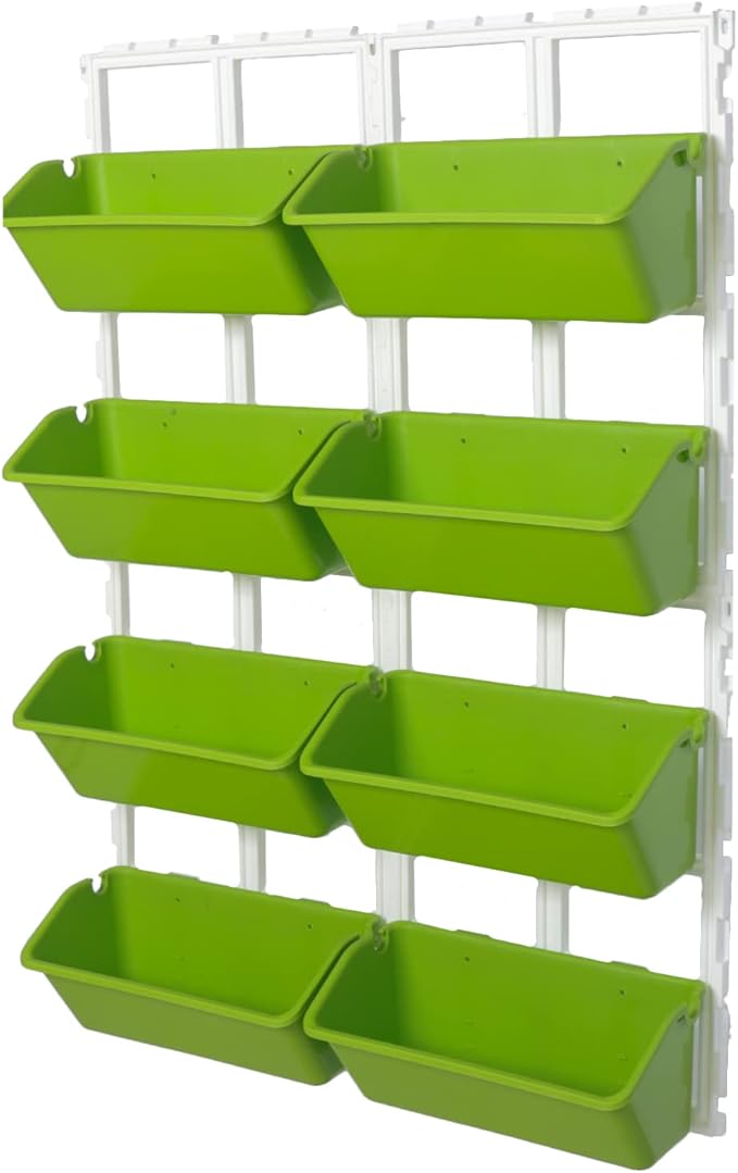 Gdrasuya10 Hanging Pots for Plants Indoor Vertical Garden Wall Planter, Wall Mounted Hanging Planter for Indoor/Outdoor