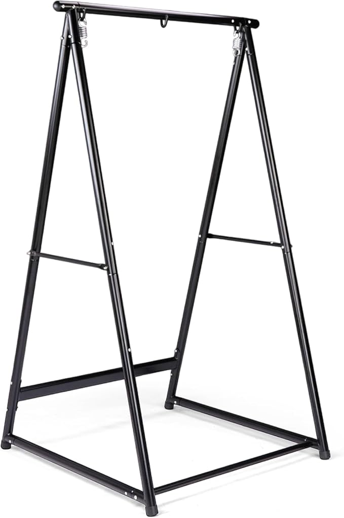 ONCLOUD Hammock Chair Stand, Heavy Duty Steel Stand with Stable Construction, 660 LBS Weight Capacity, Weatherproof Hammock Stand for Patio, Garden, Indoor