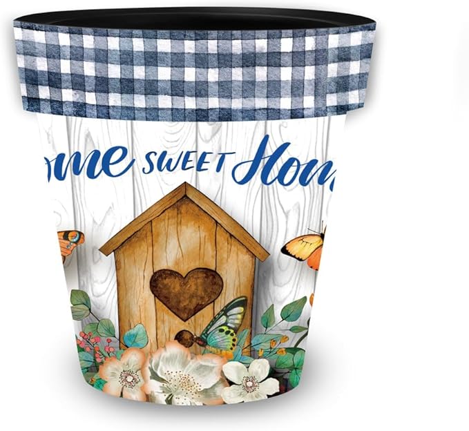 Briarwood Lane Spring Planter 8.5" x 8.5" x 8.5" Country Home Sweet Home Small for Spring Planter