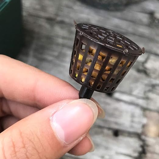 Bonsai Fertilizer Basket Mesh Containers with Lid for Plant Rooting and Controlled Fertilization 40 Pack Garden Nursery Accessories 3.14 X 1.96 Inches Each