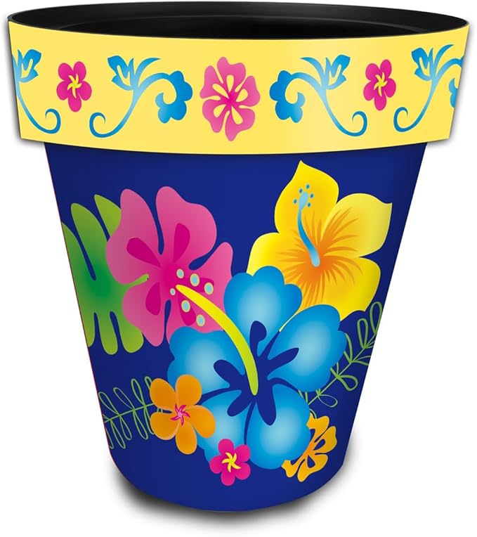 Briarwood Lane Spring Planter 14" x 15" x 15" Hello Sunshine Large for Spring Planter