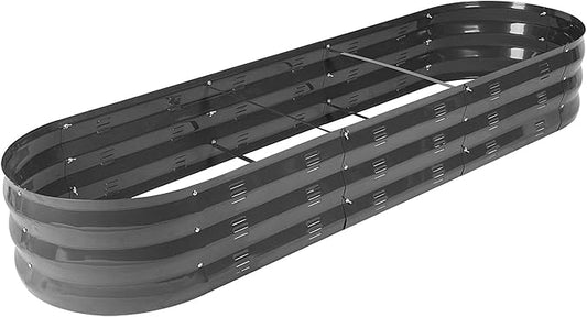 GADI 67-Inch Raised Garden Bed, Metal Planter Box for Vegetables and Flowers, Large Outdoor Gardening Kit, Easy DIY Assembly, Weather-Resistant & Rust-Proof