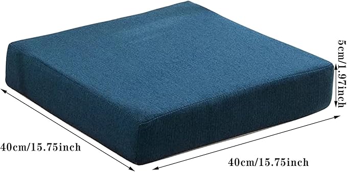 Outdoor Cushions for Patio Furniture, 16" X 16" X 2" High Density Memory Sponge Non-Slip Patio Cushions,Washable Chair Pads,Outdoor Seat Cushions for Garden Couch Sofa Office Home