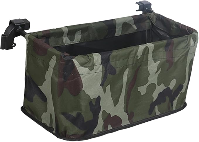 Wagon Cart Tail Bag Utility Oxford Cloth Portable Storage Bag Wagon Cart Accessories for Shopping Picnic, Dark Green