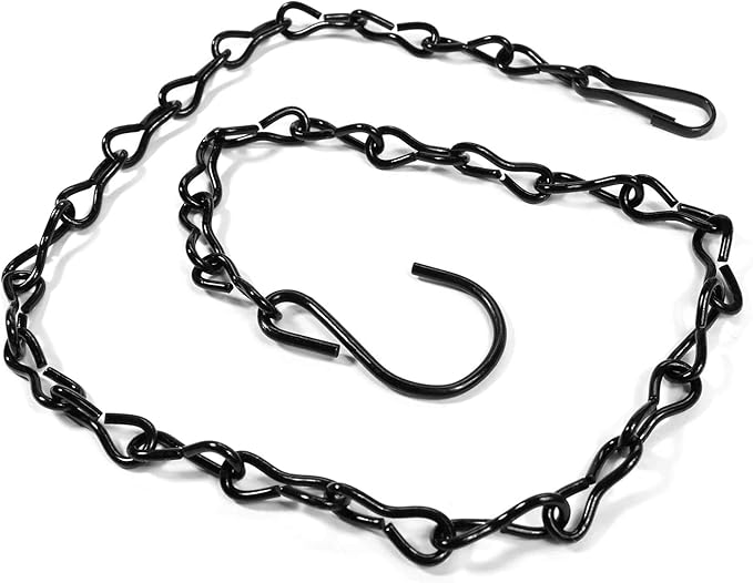 4 Pack 36 Inches Hanging Chain for Bird Feeders, Planters, Birdbaths, Billboards, Lanterns, Chalkboards, Decorative Ornaments (36 Inch 4pc)