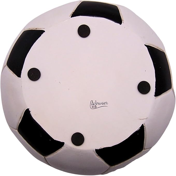 Wowser Soccer Ball Shaped Planter Pot, Home & Garden Decor, Sports Theme Planter, 6.5 Inches