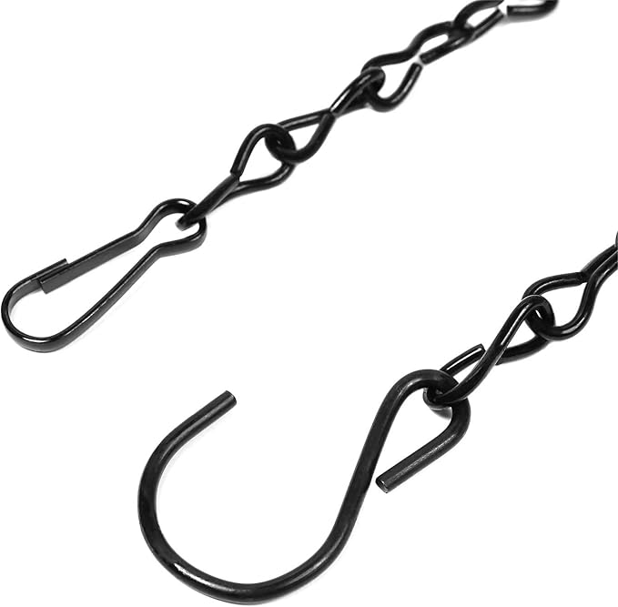 4 Pack 12, 24 and 36 Inches Hanging Chain for Bird Feeders, Planters, Birdbaths, Billboards, Lanterns, Chalkboards, Decorative Ornaments (Combo 4pc)