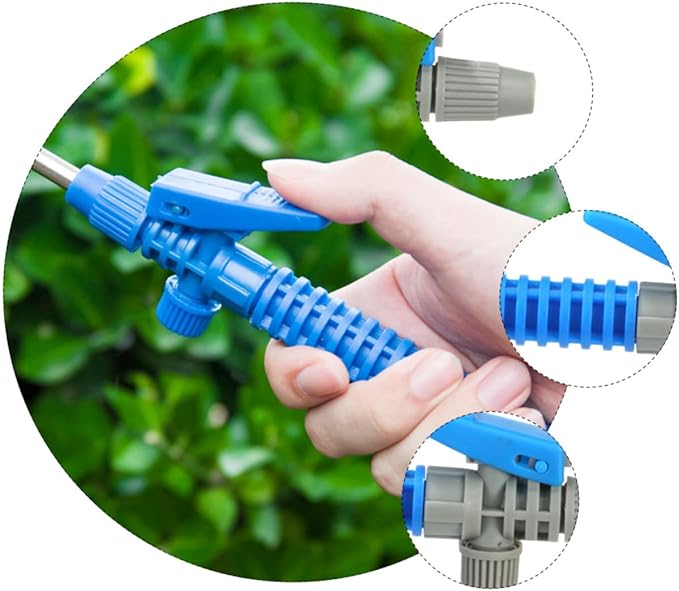 TOYANDONA 6pcs Ergonomic Spray Nozzles Non- Handle Trigger Control for Garden and Agricultural Use Plastic Construction Selection