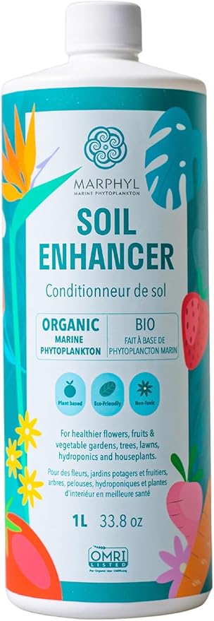 MARPHYL All-Purpose Plant Food – Organic Nutrient-Rich Fertilizer & Soil Enhancer for Indoor & Outdoor Flowers, Vegetables, Succulents, Bamboo & Hydroponics